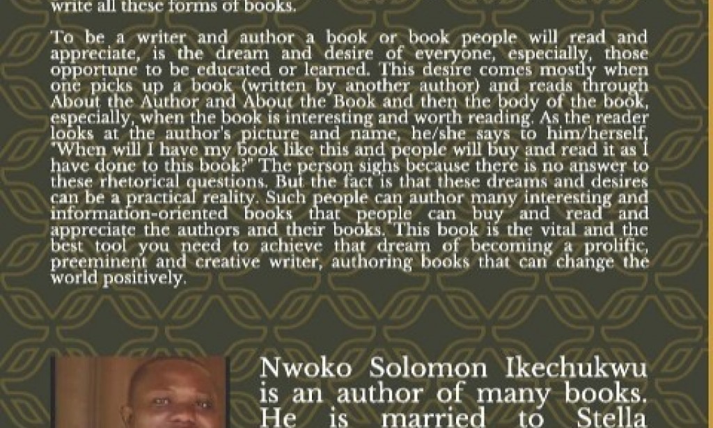 The Idea that Gave Birth to Nwoko's Books Foundation