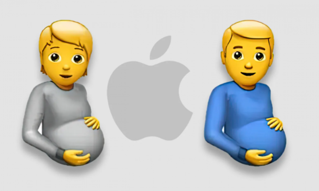 Apple Includes "Pregnant Man" Emoji In Latest Software Update